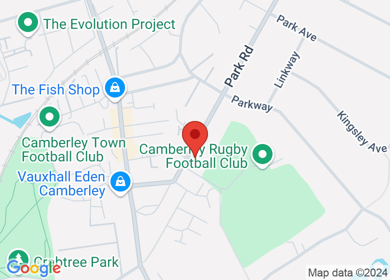 Map showing location of ST MARYS CHURCH