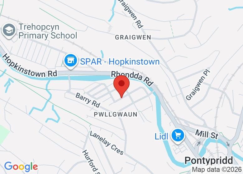 Map showing location of Counter Force