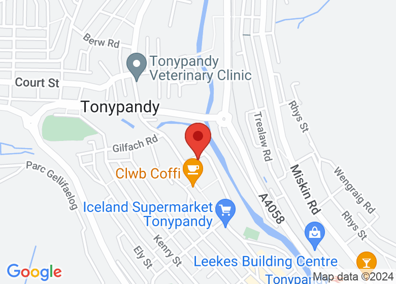 Map showing location of Mothers Matter C.I.C. 