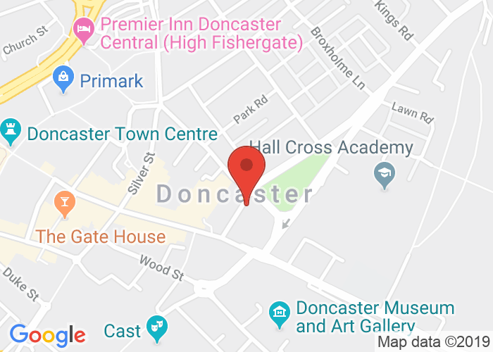 Map showing event location