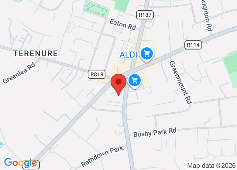 Map showing location of Terenure Enterprise Centre