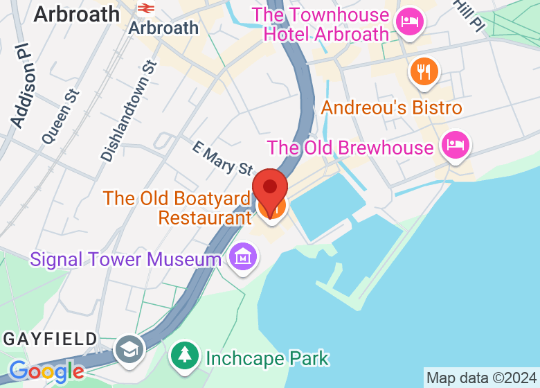 Map showing location of Qi at the quay