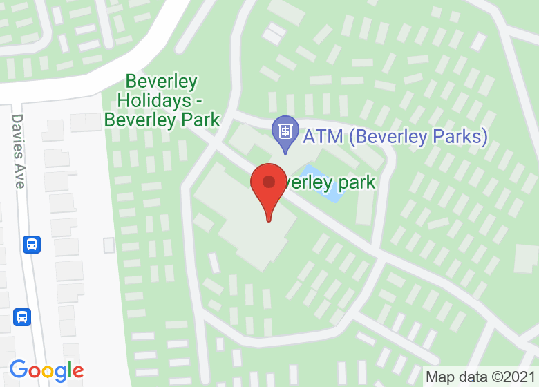 Map showing location of Evening Starlight Bar