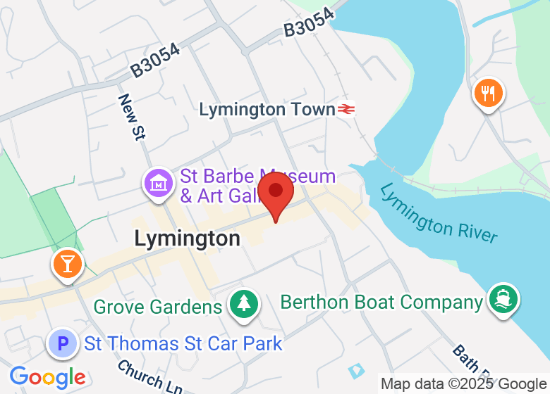 Map showing location of Stanwell House Hotel