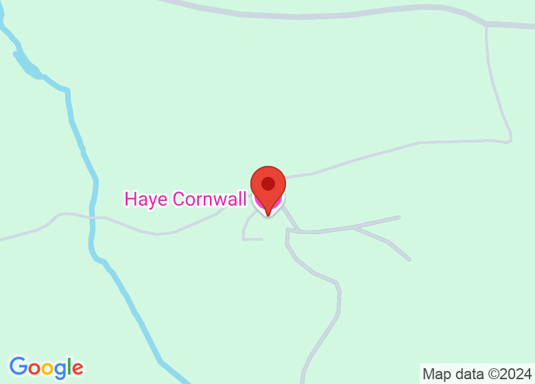 Map showing location of Haye Cornwall