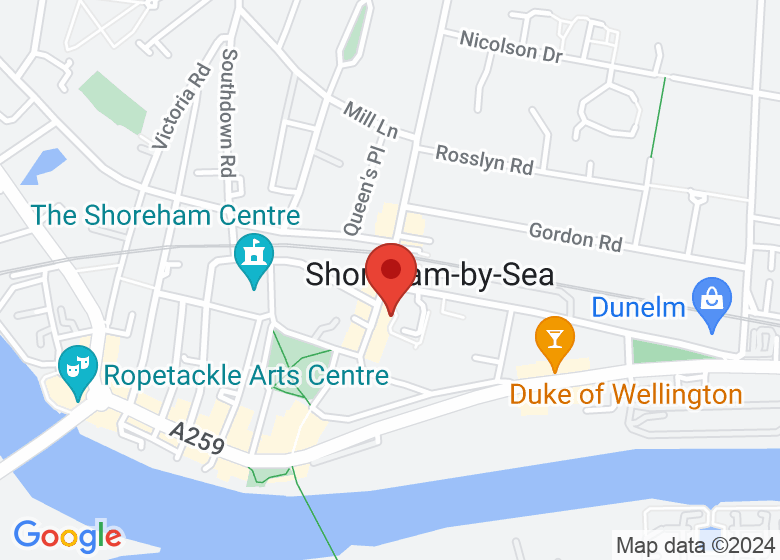 Map showing location of The Circular Space