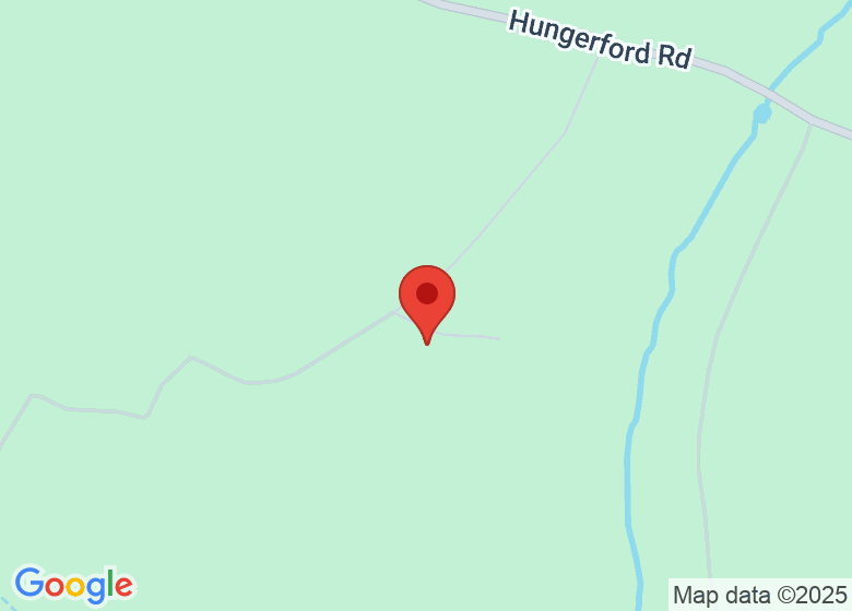 Map showing location of Hungerford Park