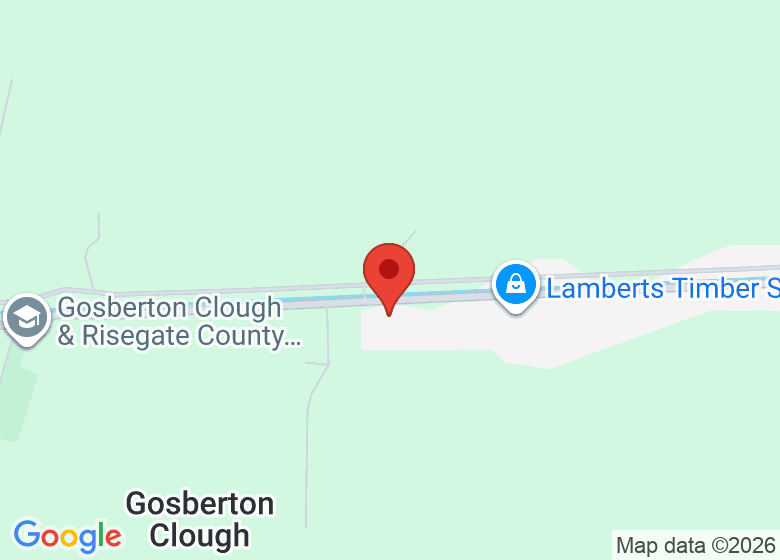 Map showing location of St Gilbert & st Hugh’s community hall 