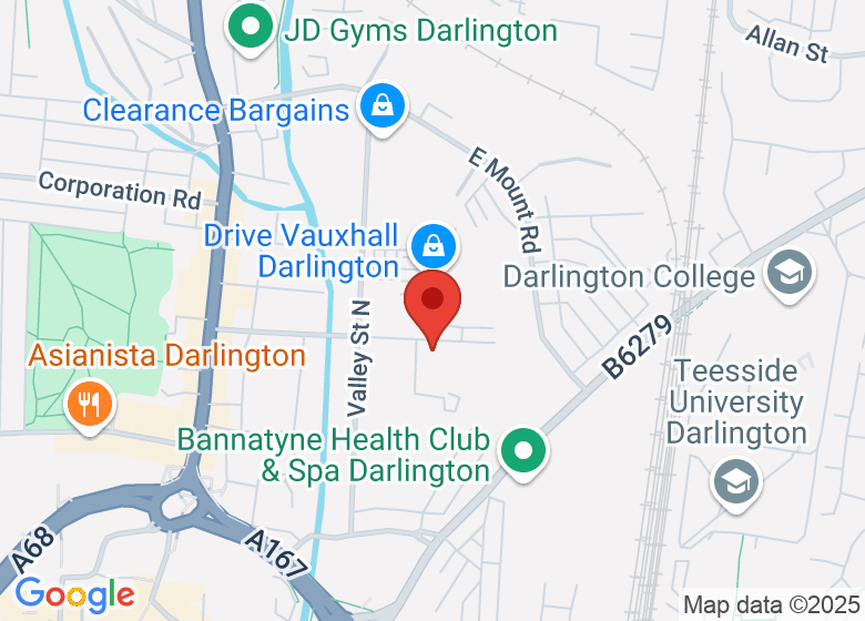 Map showing location of HC Vocal and Performance Academy Limited