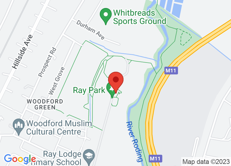 Map showing location of James Leal Centre - Ray Park