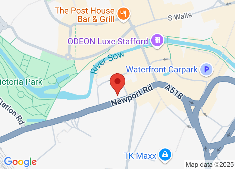 Map showing location of Top Of The World & Social