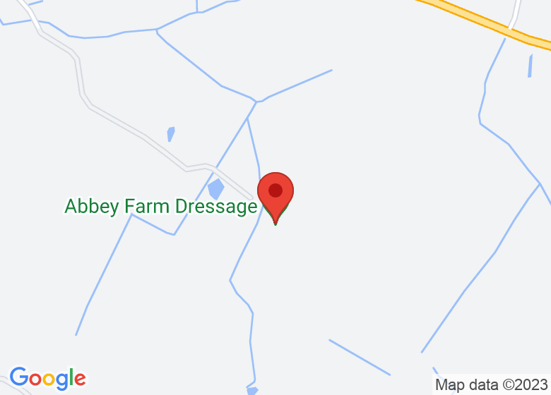 Map showing location of Abbey Farm Dressage