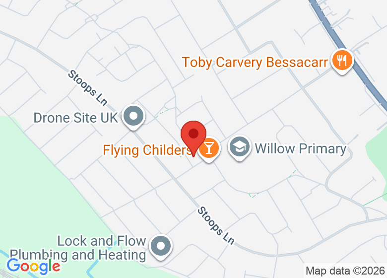 Map showing location of St. Francis Church