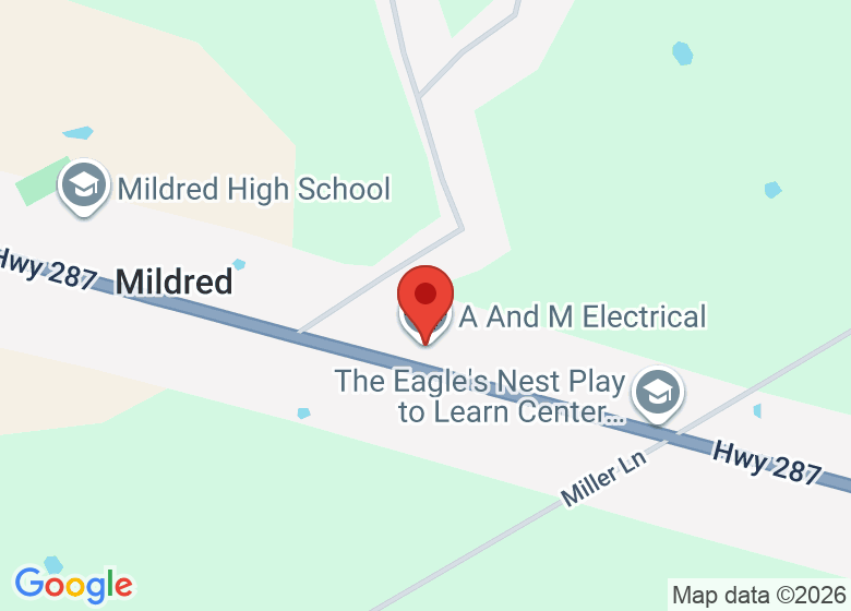 Map showing event location