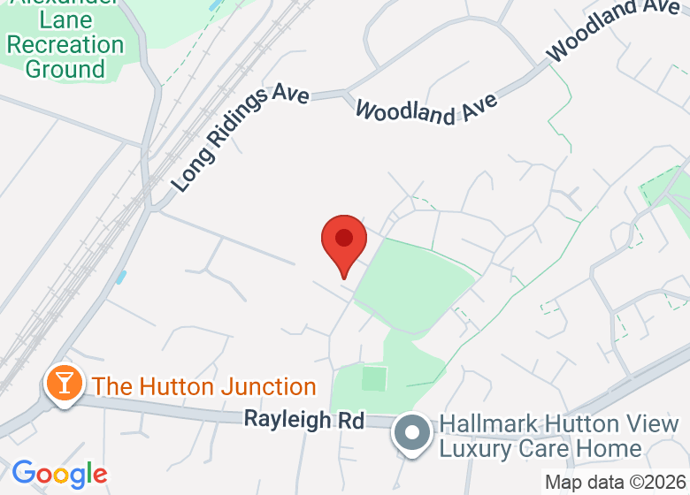 Map showing location of Hutton Poplars Hall