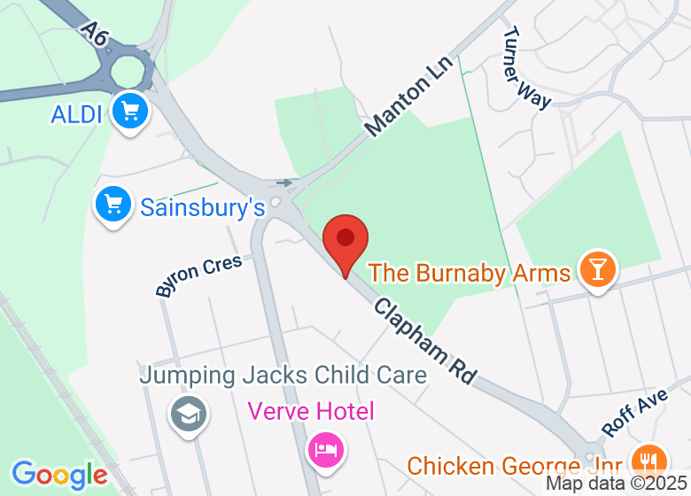 Map showing event location
