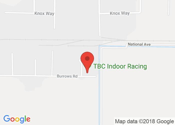 Map showing event location