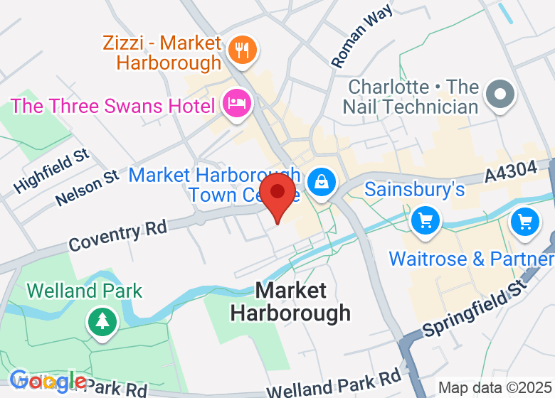 Map showing location of Manor Walk Wellness