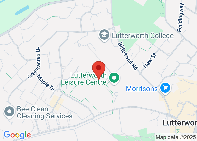 Map showing location of The Pavilion on the Recreation Ground