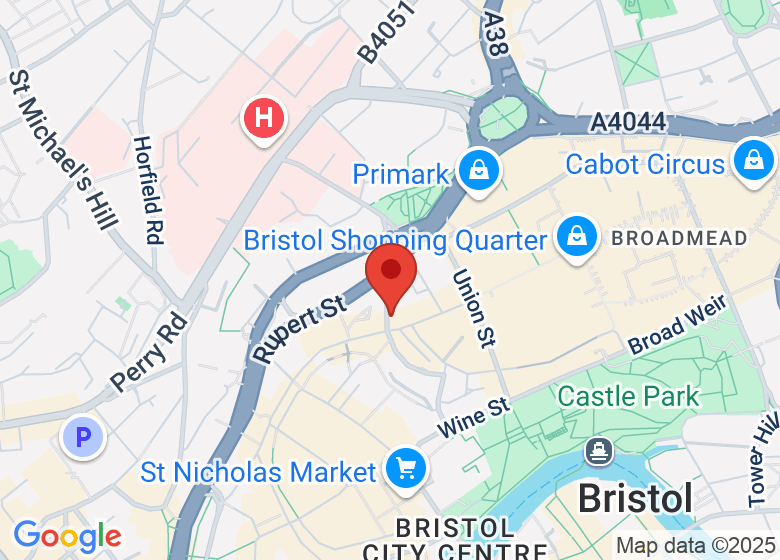 Map showing location of Dance Studio - The Island