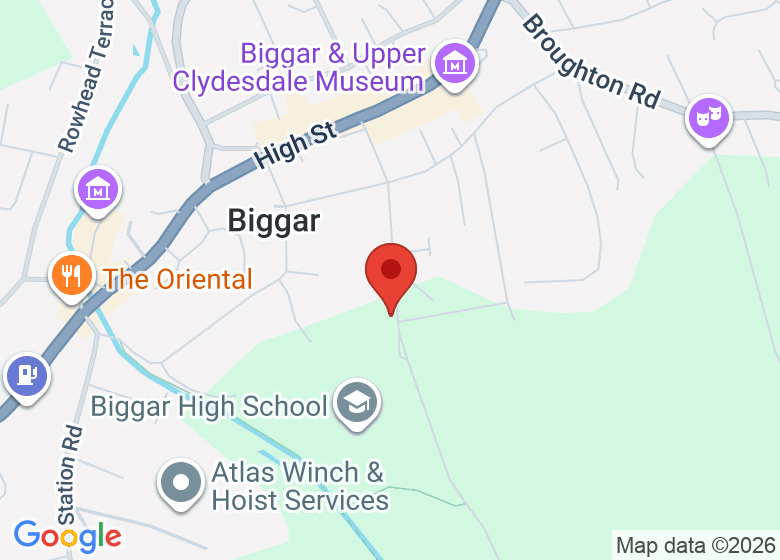 Map showing location of Bizzyberry Wood