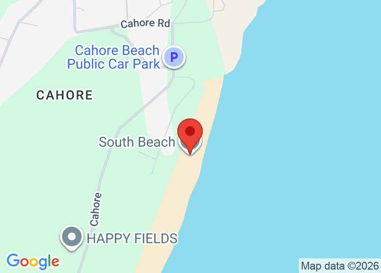 Map showing location of South Beach