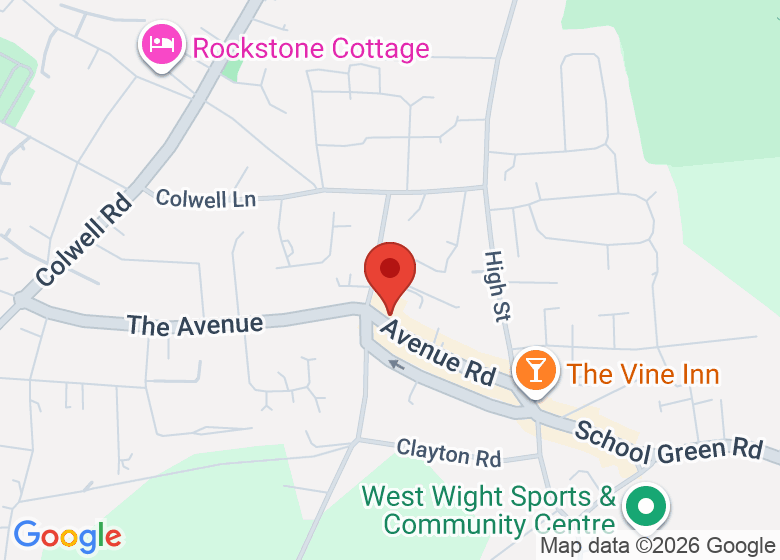 Map showing location of Freshwater Memorial Hall