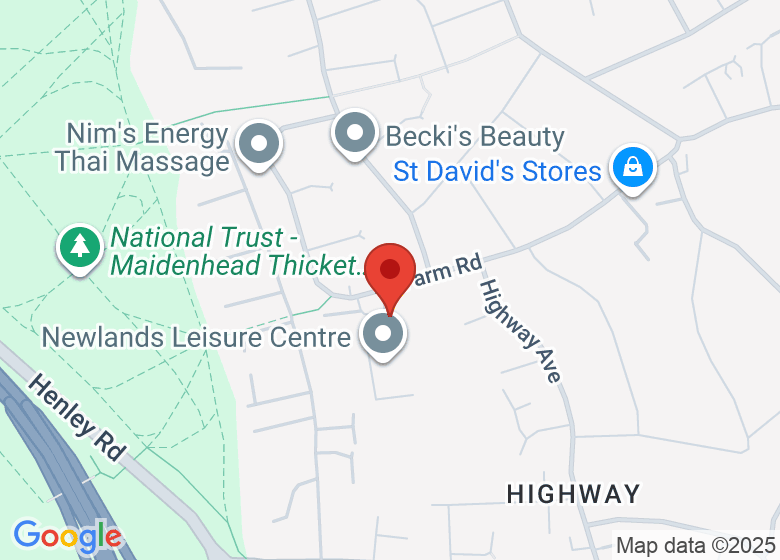 Map showing location of Space to Thrive Community Music Centre
