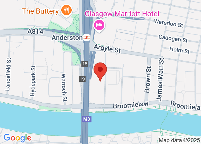 Map showing location of YAY! Wellness Club HQ