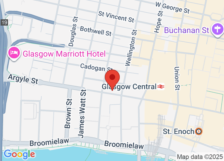 Map showing location of Fern Coffee Bar