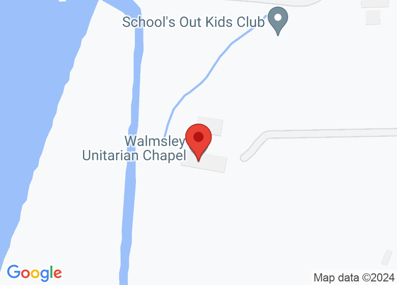 Map showing location of Walmsley Unitarian School Room