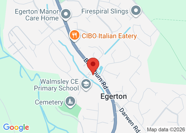 Map showing location of The Hideaway