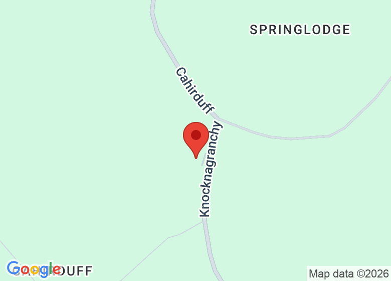 Map showing location of Manister National School
