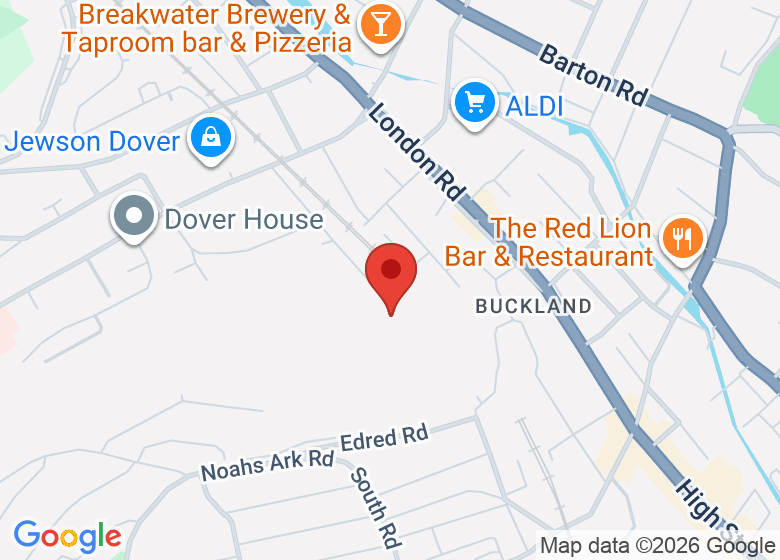 Map showing location of The Mel Wrigley Hub