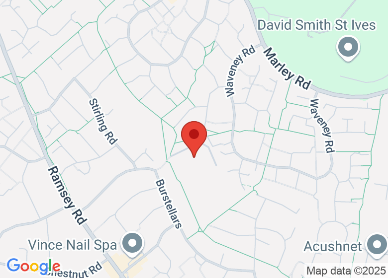 Map showing location of Wheatfields Primary School