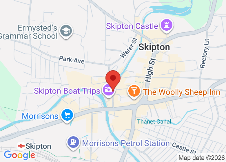 Map showing location of Phoebe's