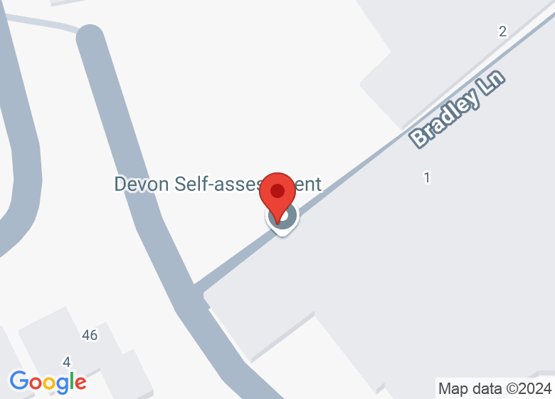 Map showing location of Unit 10 Hanbury buildings 