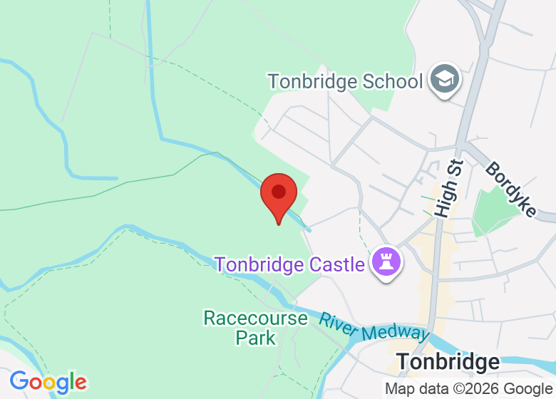 Map showing location of Tonbridge Juddians Rugby Football Club