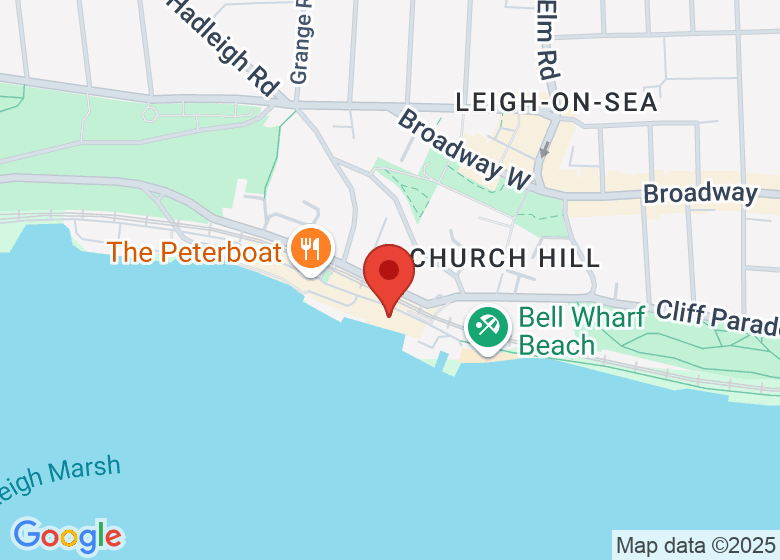 Map showing location of The Boatyard