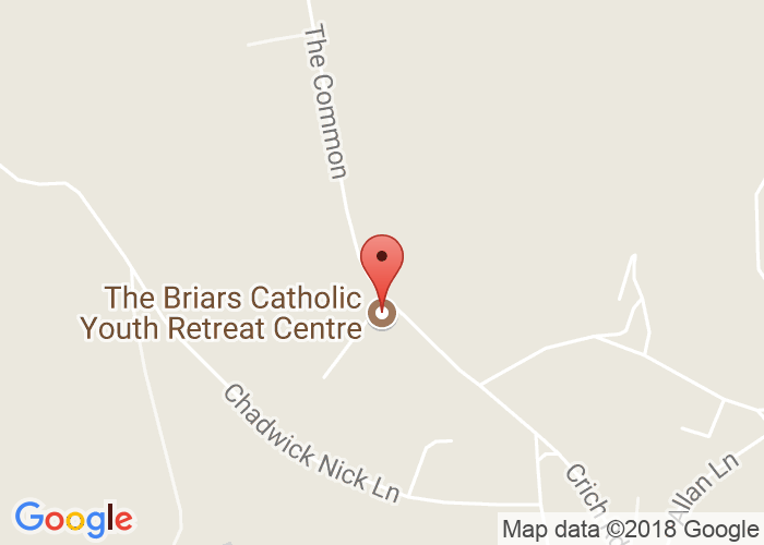 Map showing event location