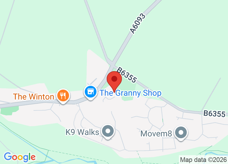 Map showing location of Pencaitland Bowling Club