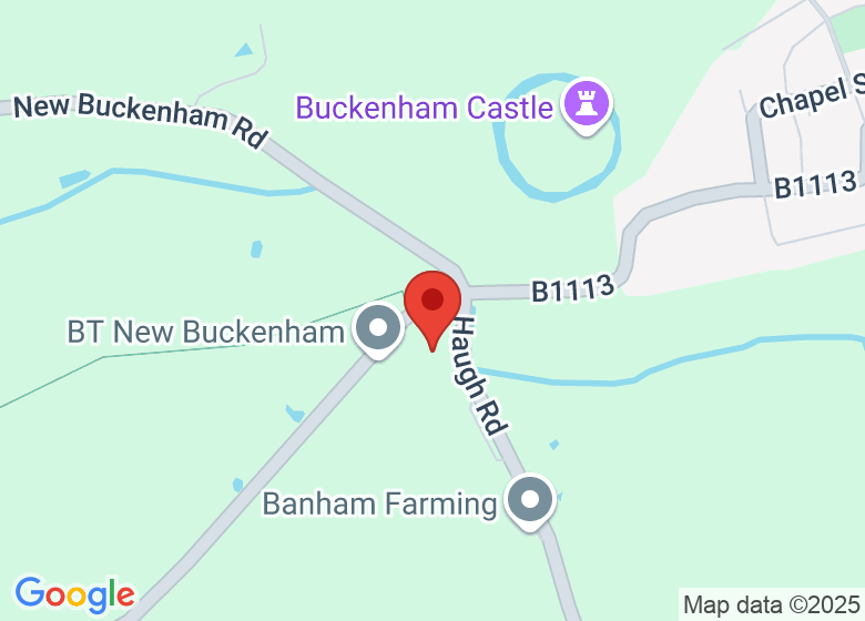Map showing location of Events at Mill House Banham