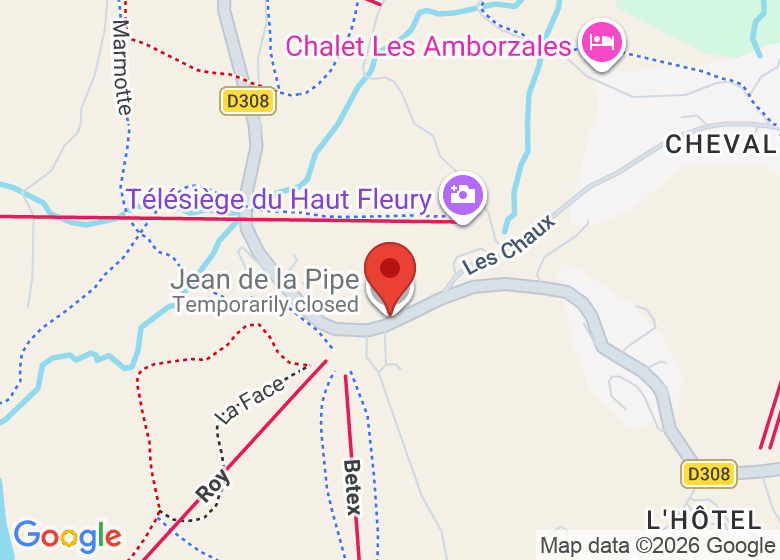 Map showing location of Jean de la Pipe