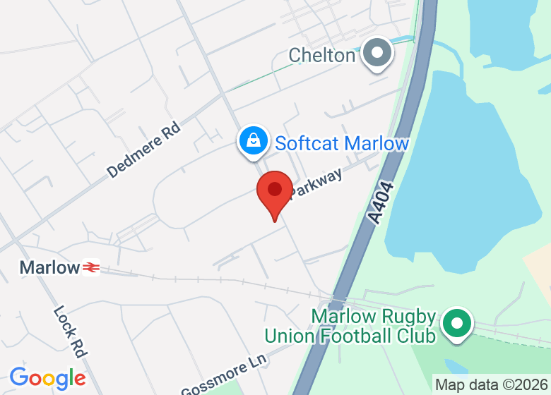 Map showing location of Flow Marlow