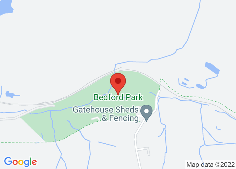 Map showing location of Bedford Park