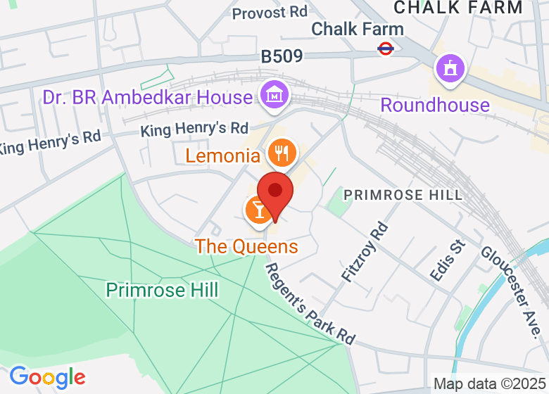 Map showing location of Home Kitchen Primrose Hill