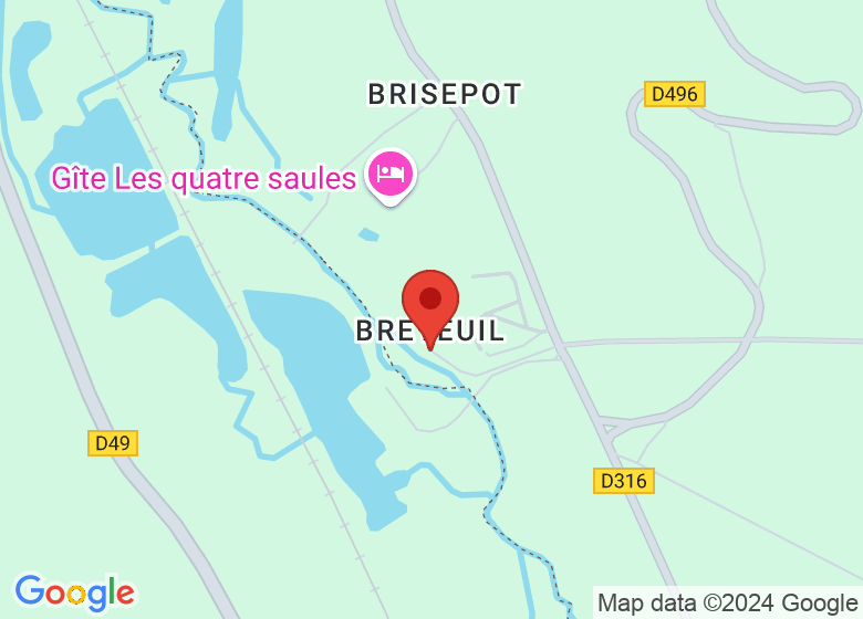 Map showing location of Mill Retreat Centre