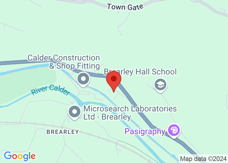 Map showing location of Stoney Springs Mill