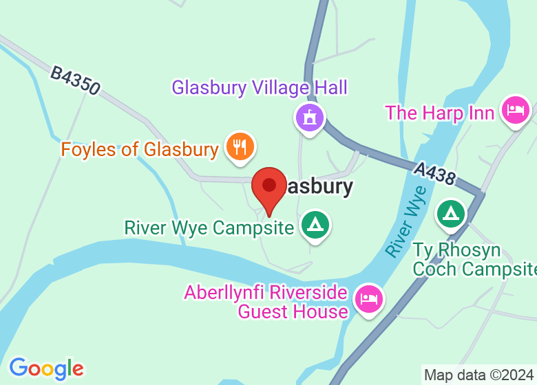 Map showing location of Chapel on the Green