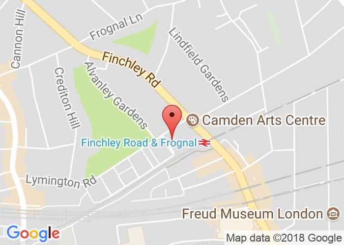 Map showing event location